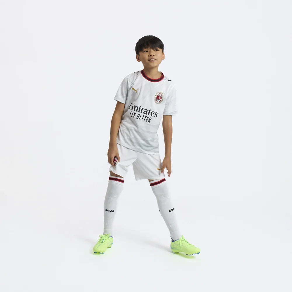 Kit Infantil Milan Away 26/27  - Branco