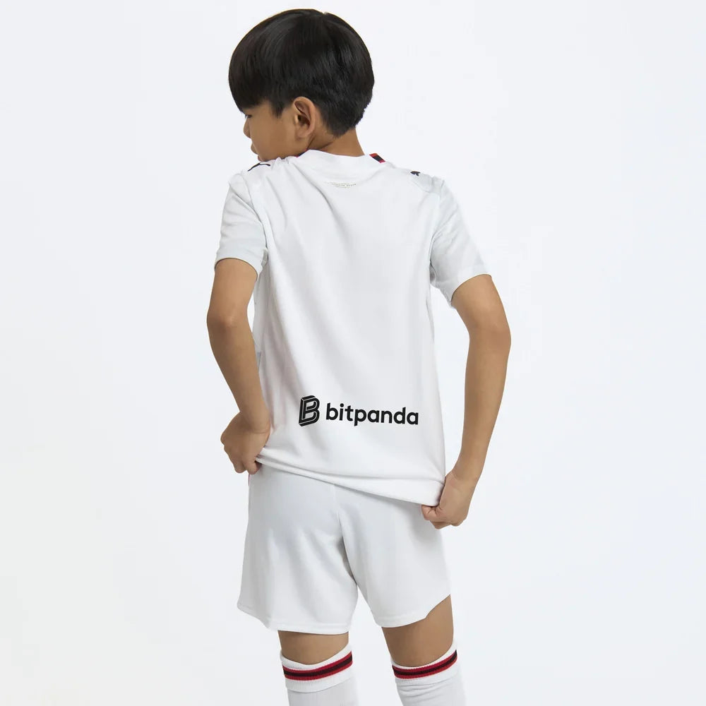 Kit Infantil Milan Away 26/27  - Branco