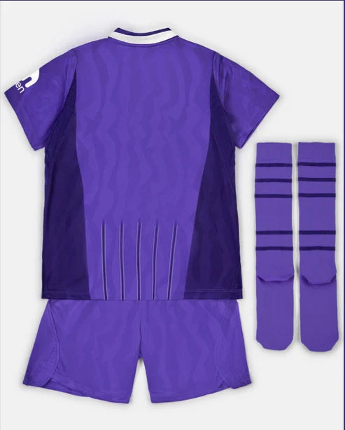 Kit Infantil Tottenham Third 26/27  - Roxo