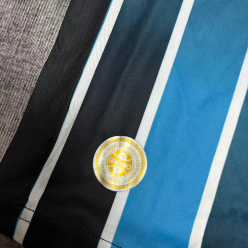 Kit Infantil Grêmio Home 26/27 - Azul, Preto e Branco