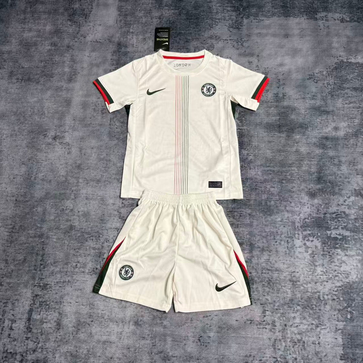 Kit Infantil Chelsea Away 25/26 -Branco