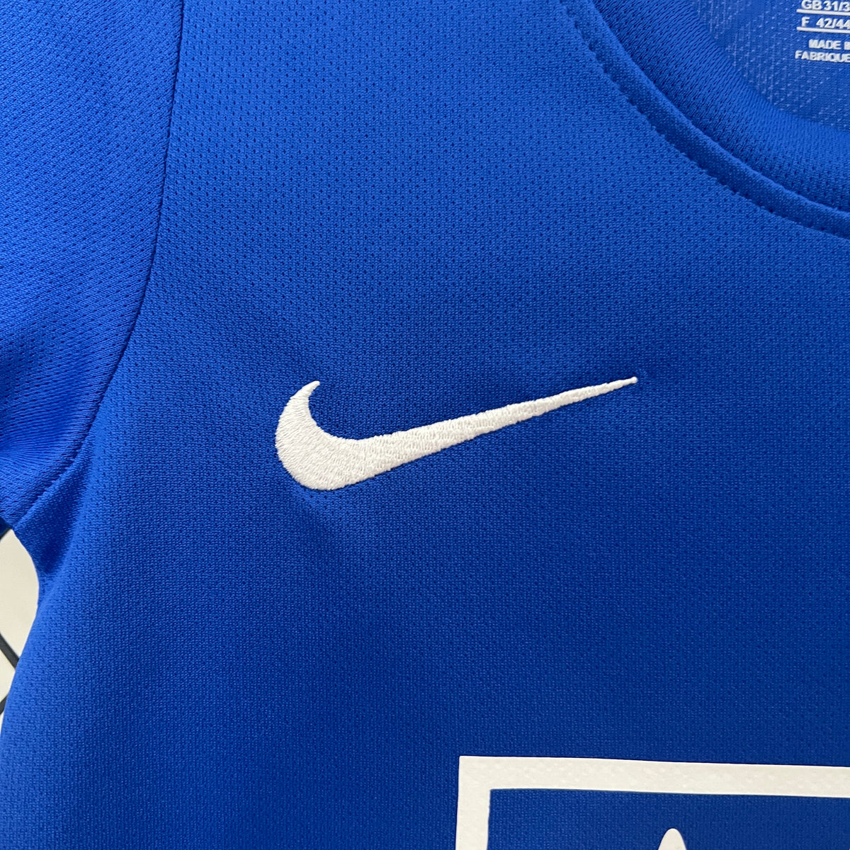 Kit infantil Manchester United Retrô Away 2009 - Azul
