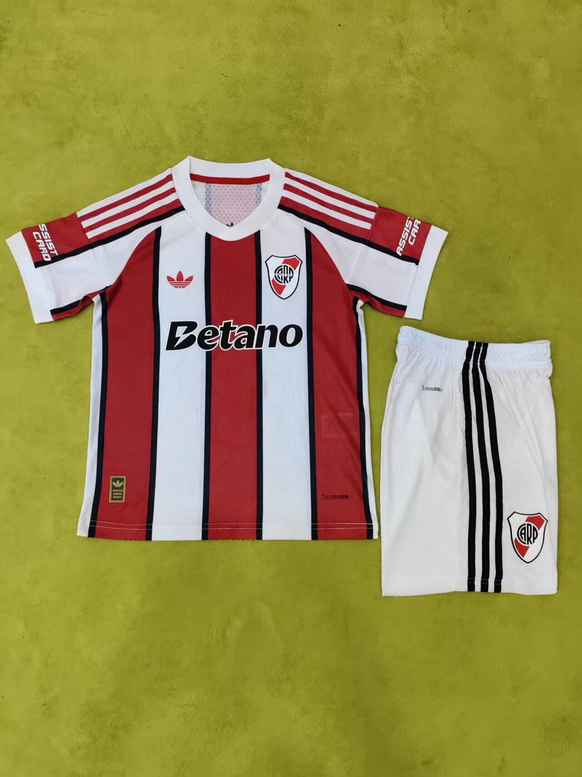 Kit Infantil River Plate Third 26/27  - Branca e Vermelha