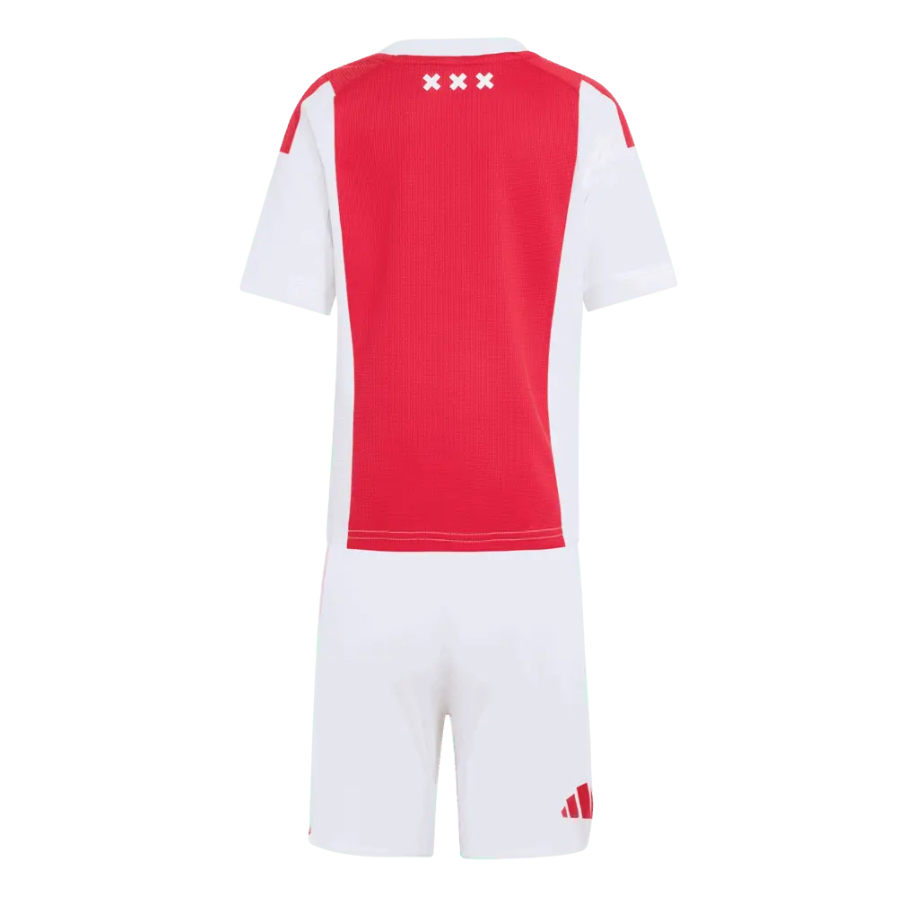 Kit Infantil Ajax Home 26/27 - Vermelho e Branca