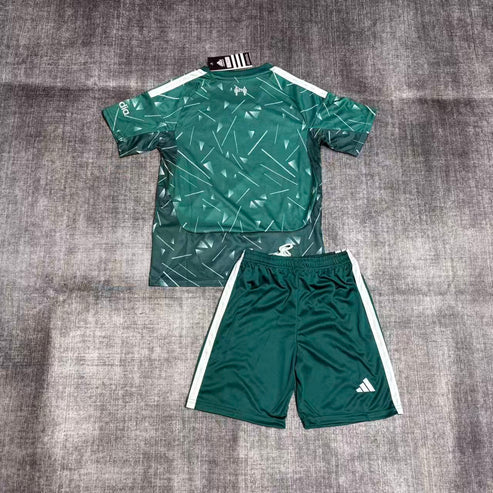 Kit Infantil Liverpool Goleiro 26/27  - Verde