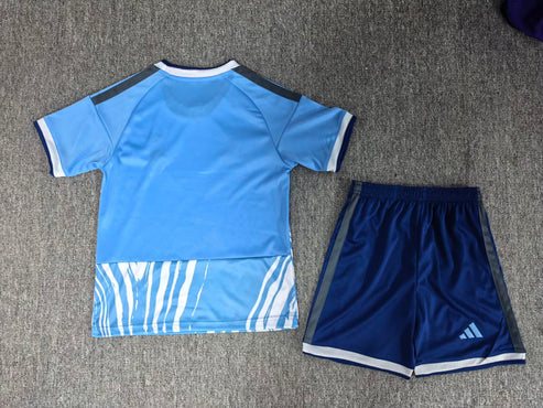 Kit Infantil Nottingham Forest Third 26/27 - Azul Claro