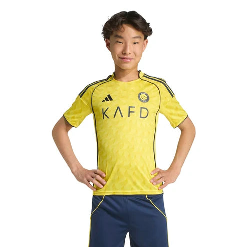 Kit Infantil Al Nassr Home 25/26 - Amarelo