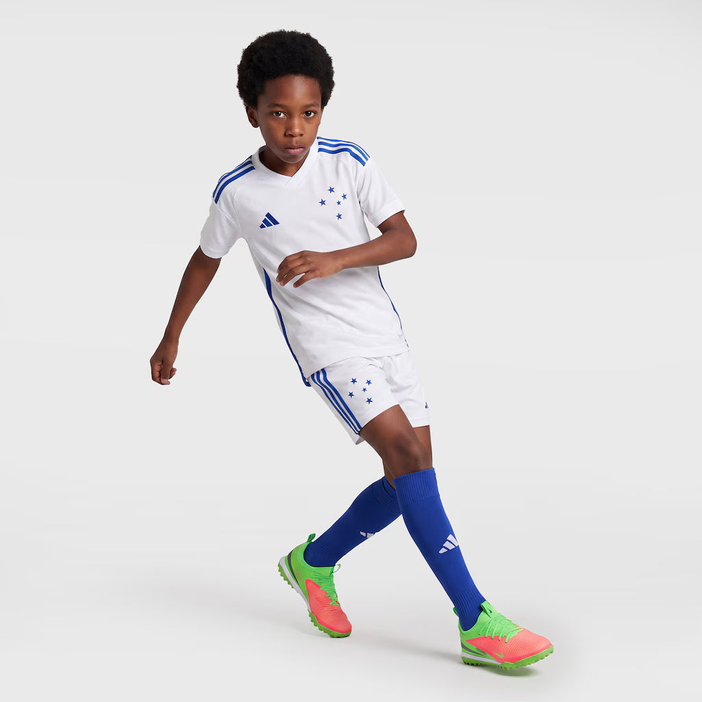 Kit Infantil Cruzeiro Away 26/27 - Branca