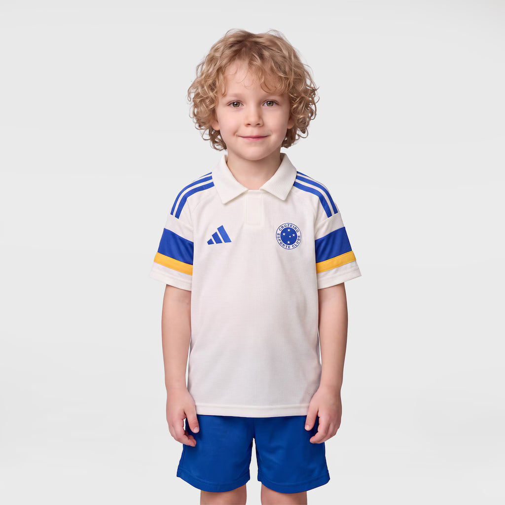 Kit Infantil Cruzeiro Third 26/27 - Branca