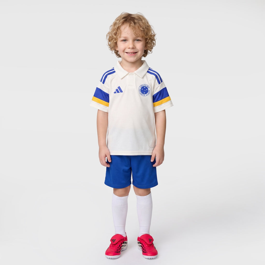 Kit Infantil Cruzeiro Third 26/27 - Branca