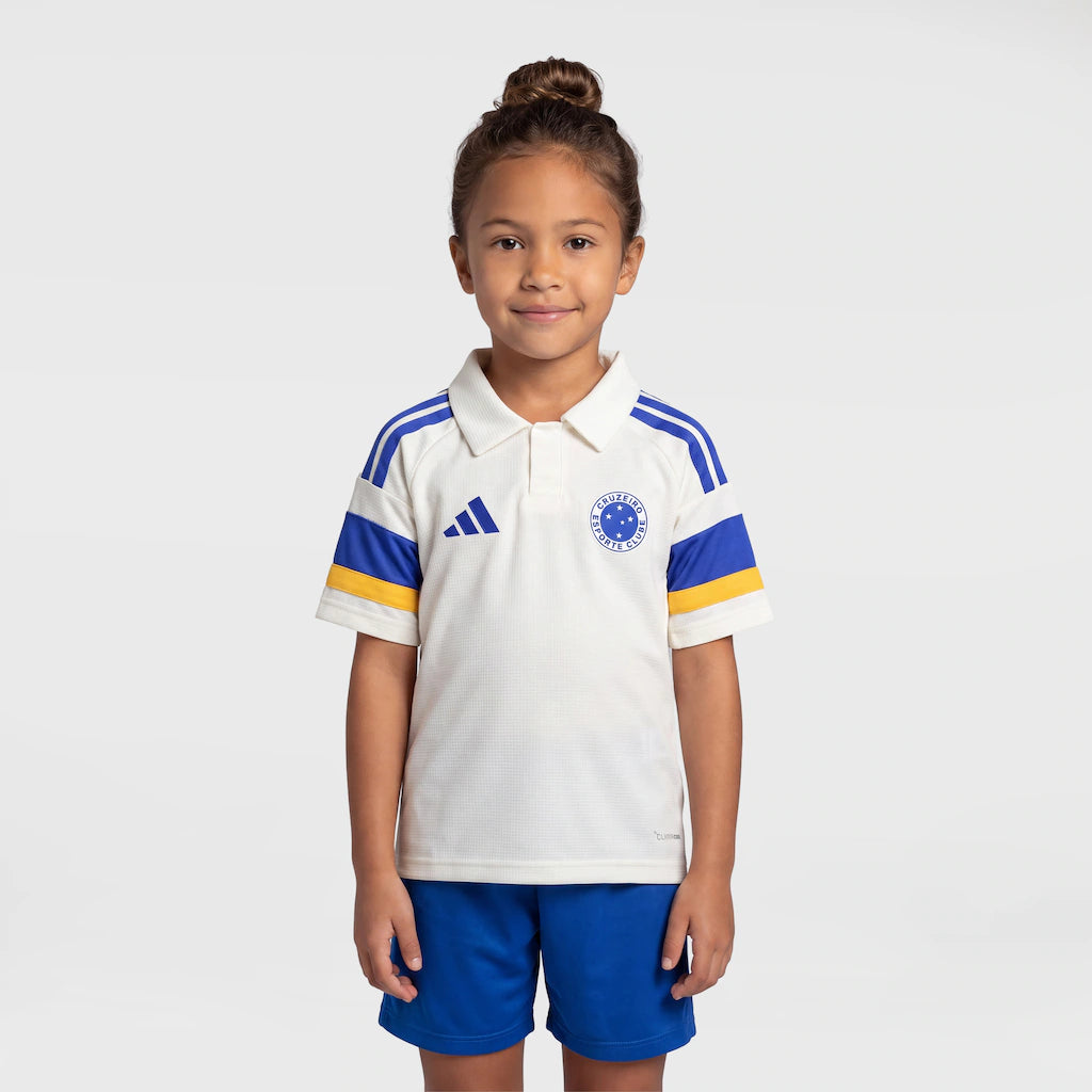 Kit Infantil Cruzeiro Third 26/27 - Branca