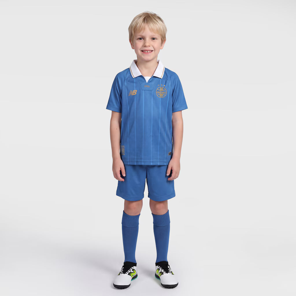 Kit Infantil Grêmio Third 26/27 - Azul