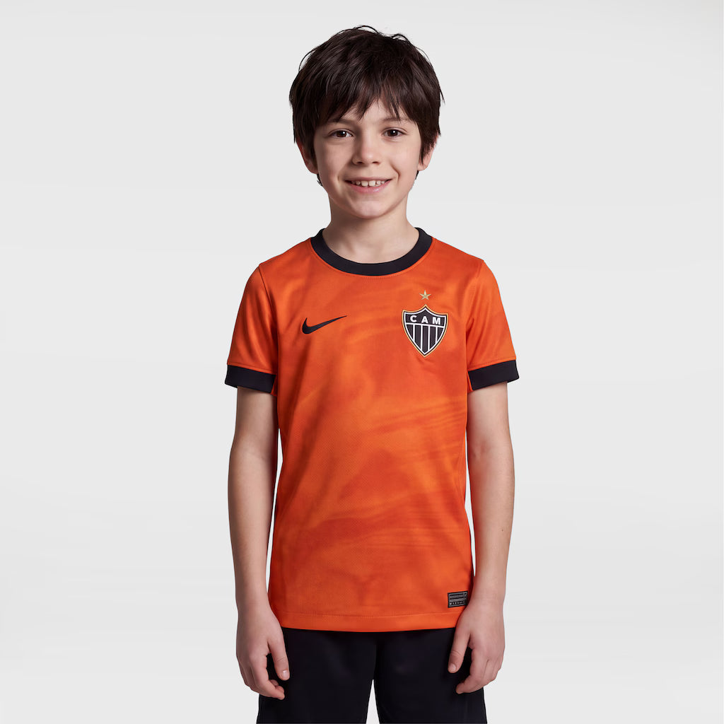 Kit Infantil Atlético Mineiro Third 26/27 - Laranja