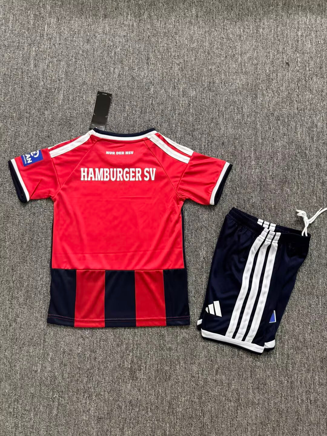 Kit Infantil Hamburgo Third 26/27 - Azul e Vermelho
