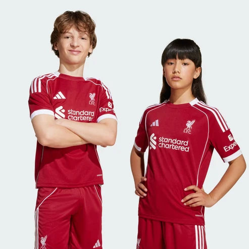 Kit Infantil Liverpool Home25/26 - Vermelho