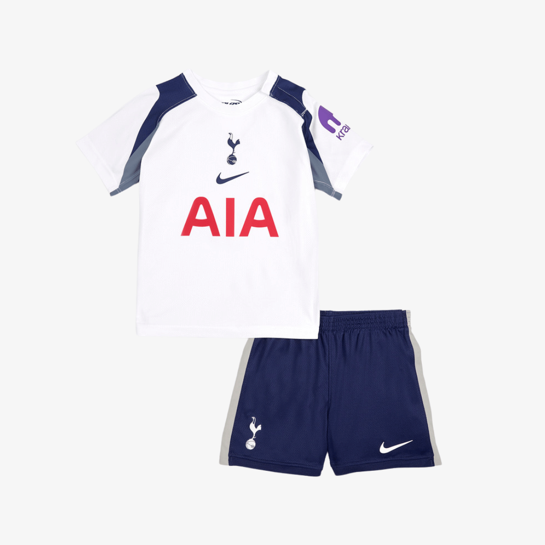 Kit Infantil Tottenham Home 25/26  - Branco