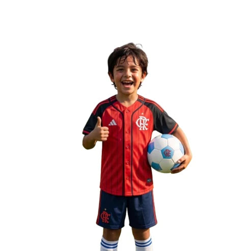 Kit Infantil Flamengo Edição Especial 25/26 - Vermelho