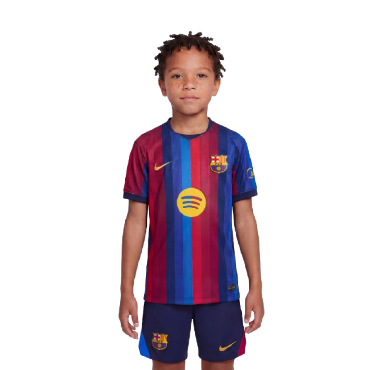 Kit Infantil Barcelona Home 26/27 - Grená