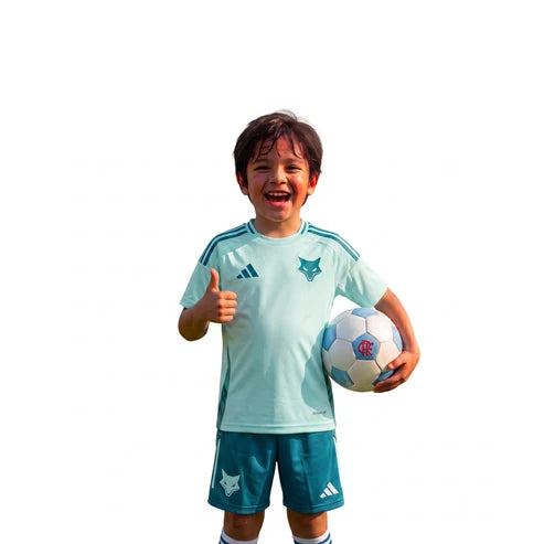 Kit Infantil Cruzeiro Treino 25/26 . - Verde Claro