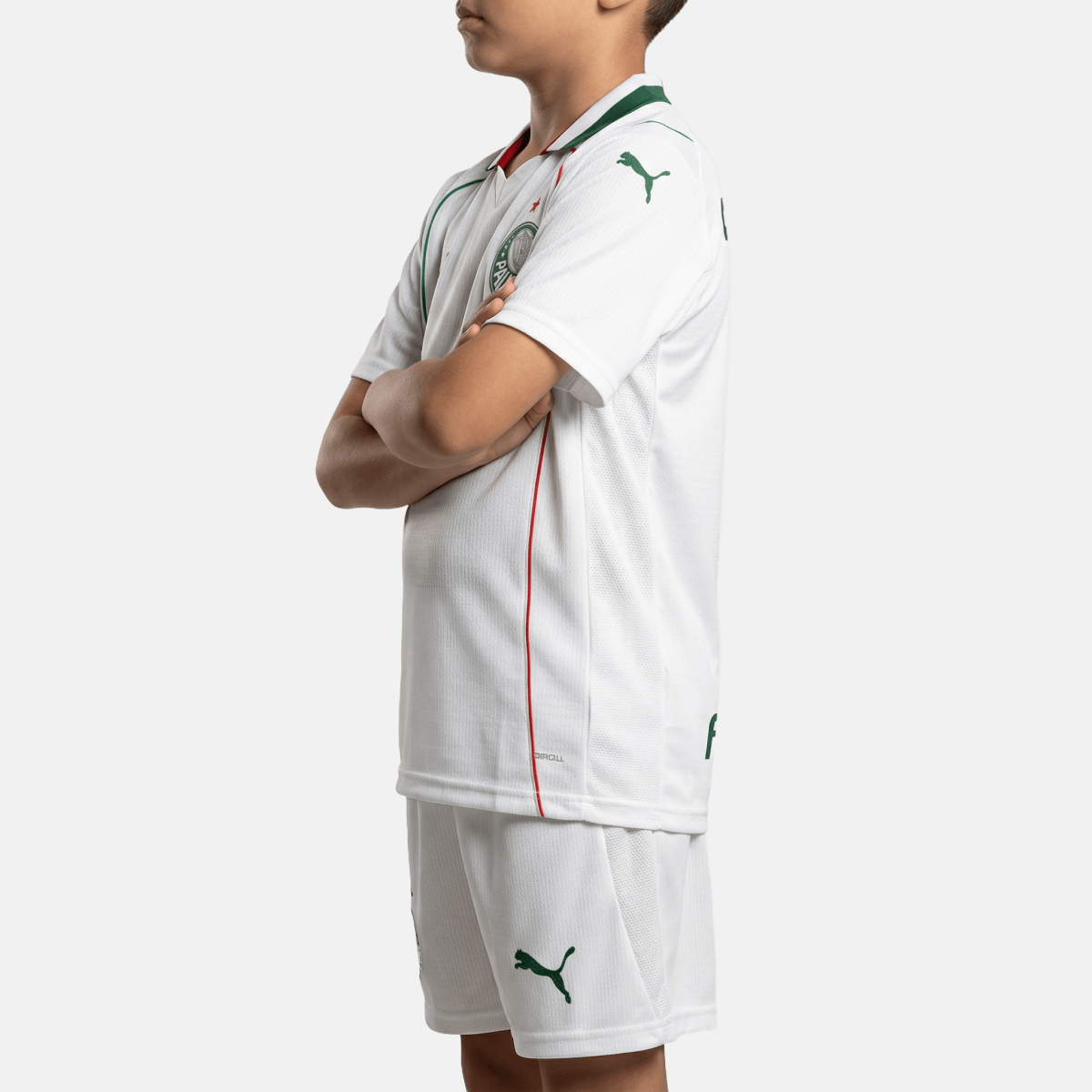 Kit Infantil Palmeiras Away 26/27 - Branco