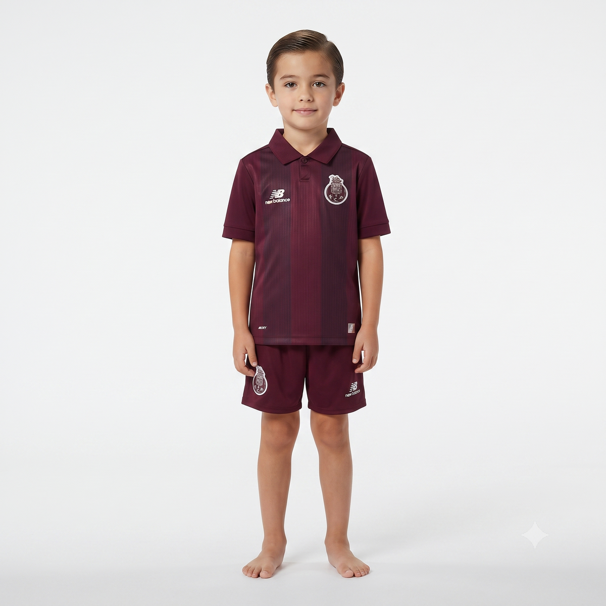Kit Infantil Porto Away 26/27  - Roxo