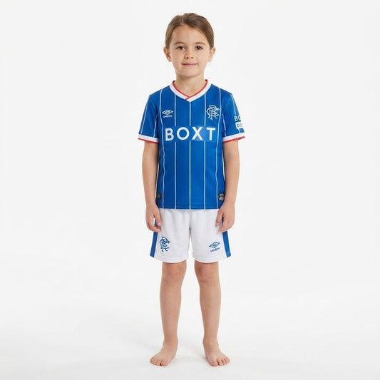 Kit Infantil Rangers Home 26/27 - Azul