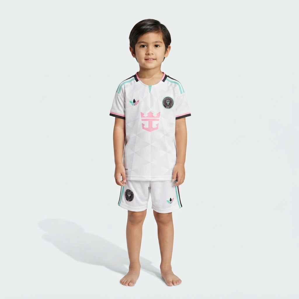 Kit Infantil Inter Miami Third 26/27 - Branca