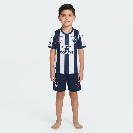 Kit Infantil Monterrey Home 26/27 - Azul e Branco