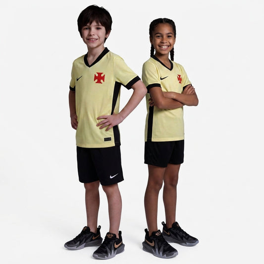 Kit Infantil Vasco Third 26/27 - Bege
