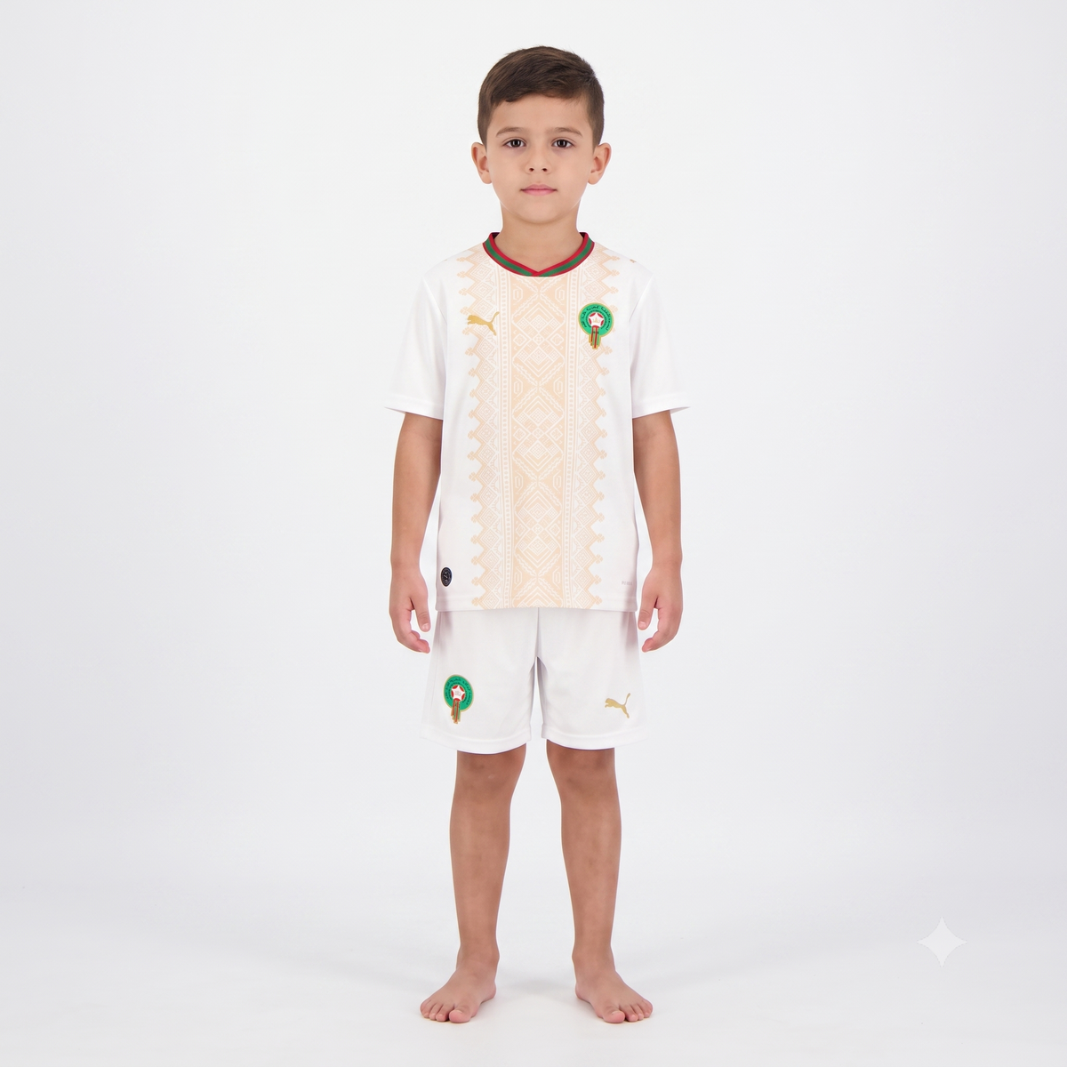 Kit Infantil Marrocos Away 26/27 Puma - Branca