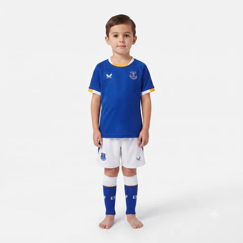 Kit Infantil Everton Home 26/27 - Azul