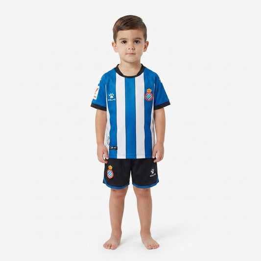 Kit Infantil Espanyol Home 26/27  - Azul e Branca