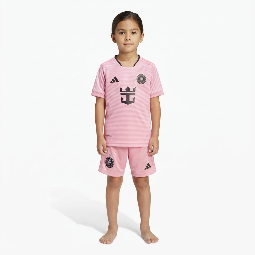 Kit Infantil Inter Miami Home 26/27 - Rosa