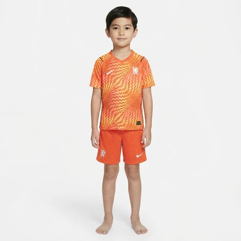 Kit Infantil Chelsea Goleiro 26/27 - Laranja