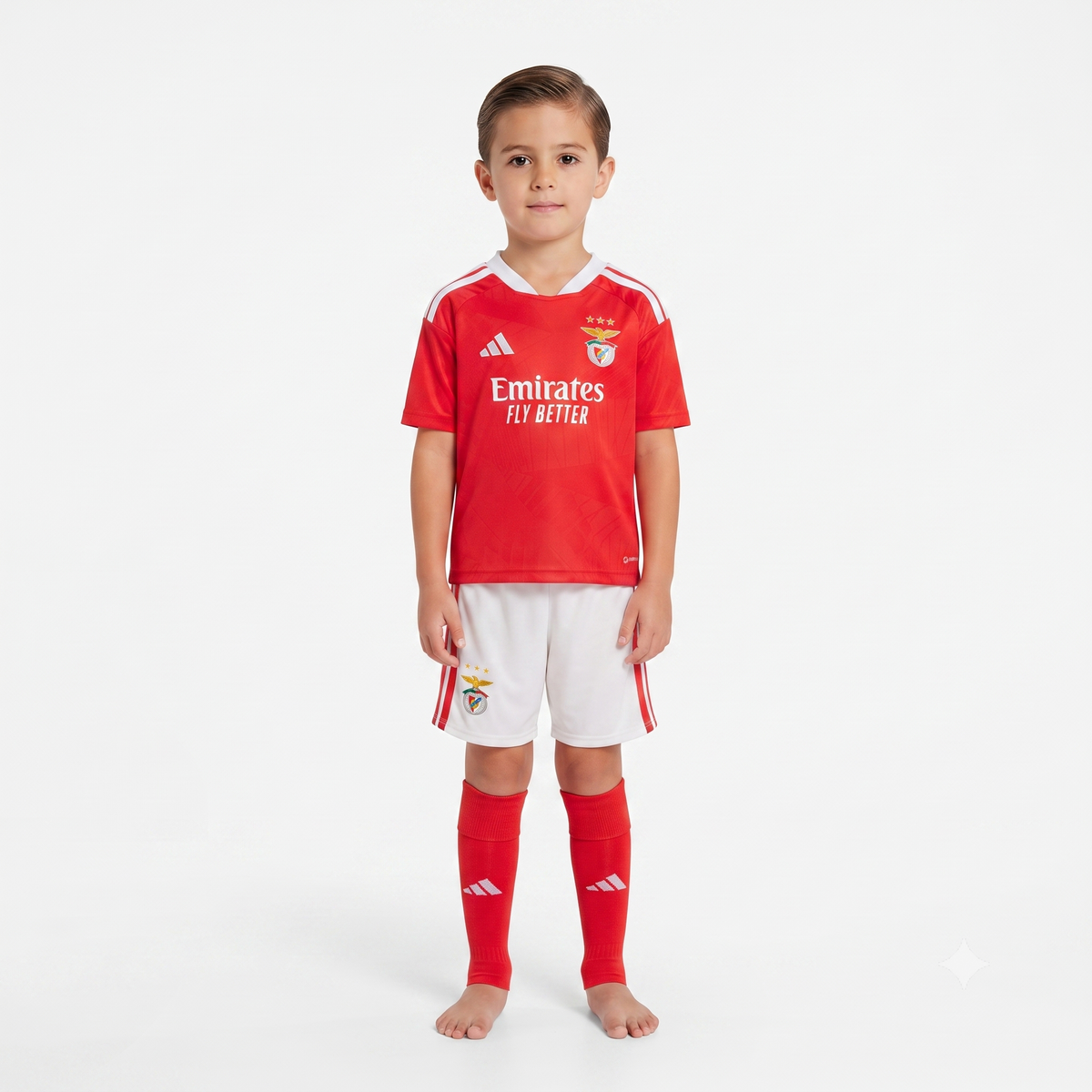 Kit Infantil Benfica Home 26/27 - Vermelho