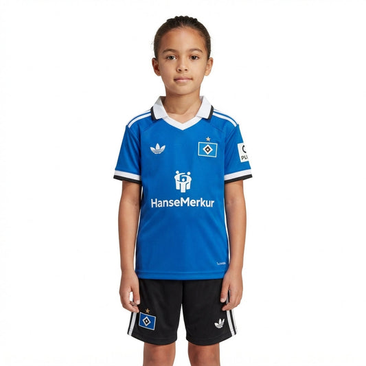 Kit Infantil Hamburgo Away 26/27 - Azul