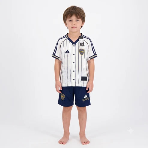 Kit Infantil Boca JRS Edição Especial 25/26 - Branca