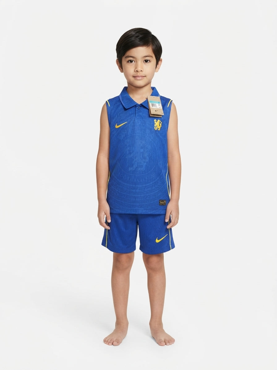 Kit Infantil Regata Chelsea Home 26/27 - Azul