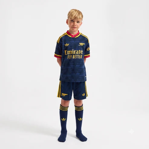 Kit Infantil Arsenal Away 26/27 - Azul