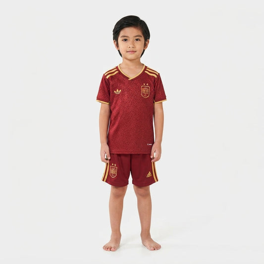 Kit Infantil Espanha Edição Especial 26/27 Adidas Unissex - Vermelho