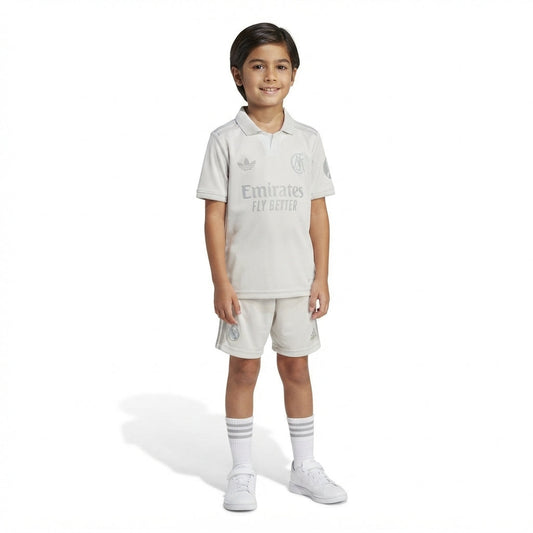 Kit Infantil Real Madrid 125 Anos 26/27 - Branca