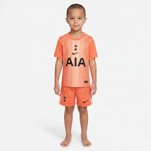 Kit Infantil Tottenham Goleiro 25/26 - Laranja