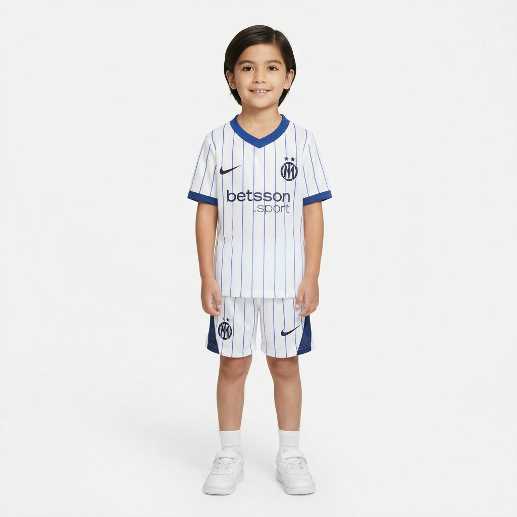 Kit Infantil Inter de Milão Away 26/27  - Branca