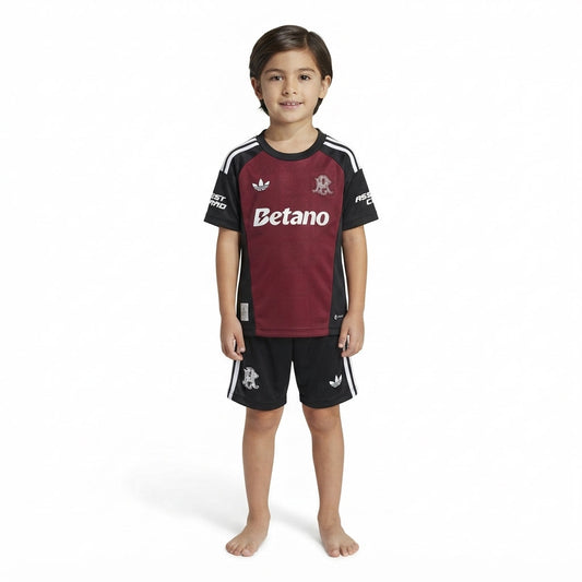 Kit Infantil River Plate Goleiro 26/27  - Vinho