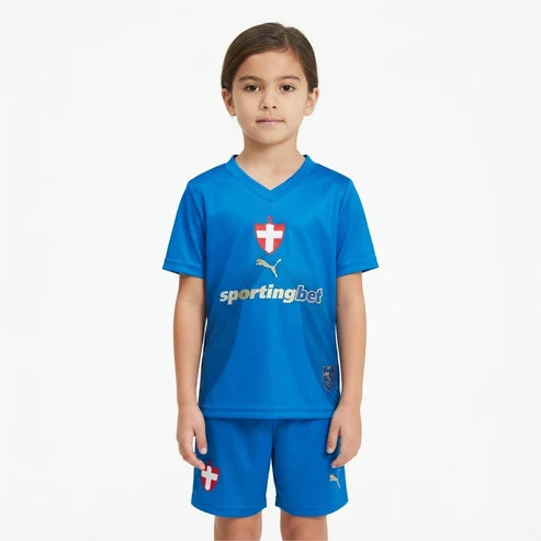 Kit Infantil Palmeiras Third 26/27 - Azul