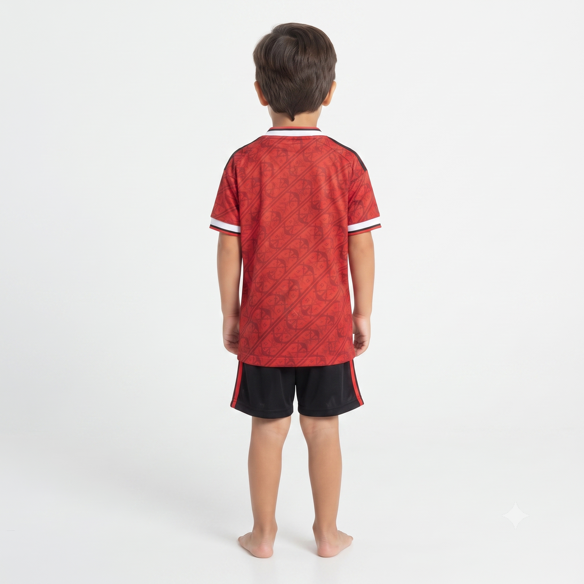 Kit Infantil Flamengo Third 26/27 - Vermelho
