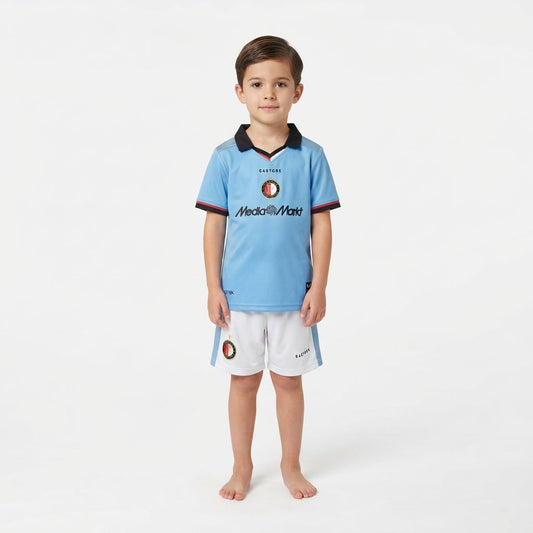 Kit Infantil Feyenoord Away 26/27 - Azul