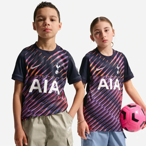 Kit Infantil Tottenham Away 26/27  - Azul e Laranja