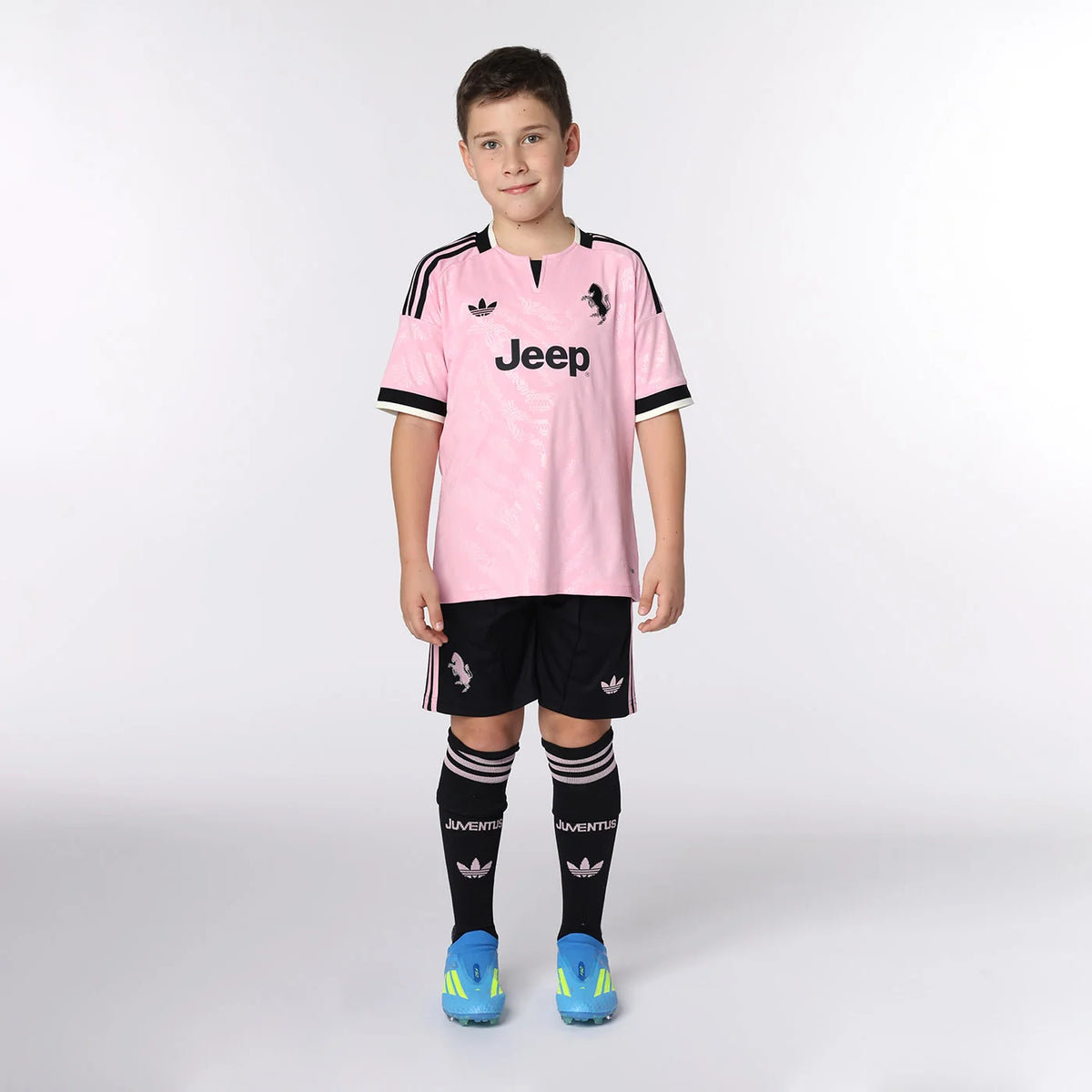 Kit Infantil Juventus Away 26/27  - Rosa