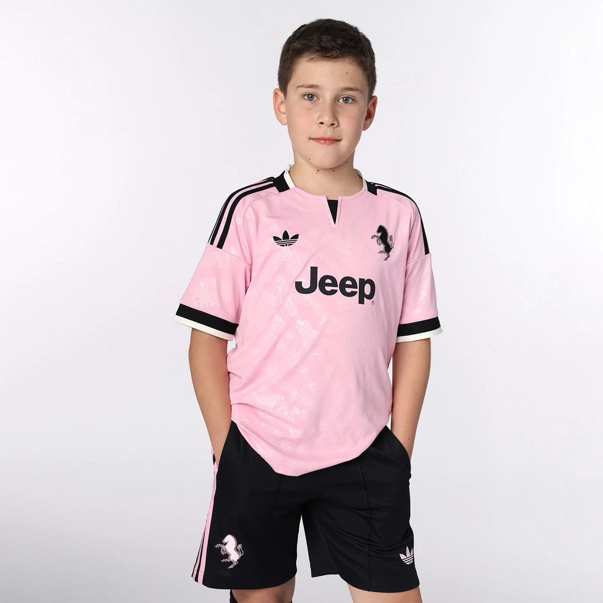 Kit Infantil Juventus Away 26/27  - Rosa